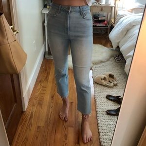 Free People straight leg jeans